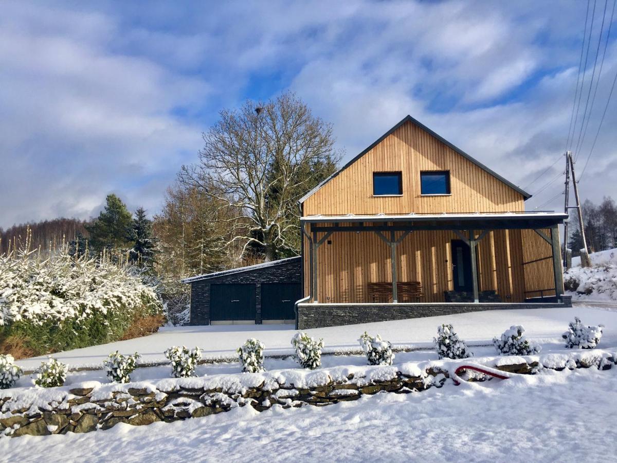 Villa Chata Pod Vlekem Český Jiřetín Exterior foto